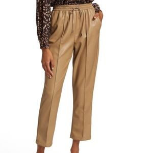 Jonathan Simkhai Tay Vegan Leather Pants NWT